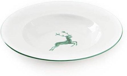 Gmundner Keramik Grüner Hirsch Pastateller Gourmet d: 29 cm / h: 4,5 cm