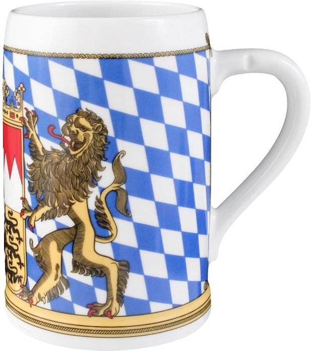 Seltmann Weiden Compact Bayern Bierkrug ohne Deckel 0,75 L