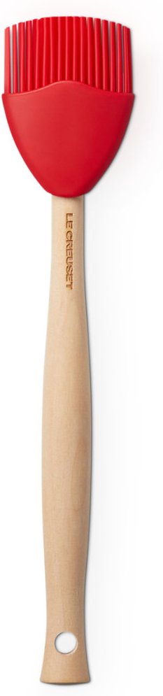 Le Creuset Küchenhelfer aus Silikon Backpinsel Craft Kirschrot 26,5 cm