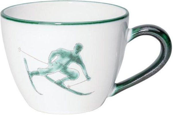 Gmundner Keramik Toni Grün Tee-Obertasse Maxima 0,4 L