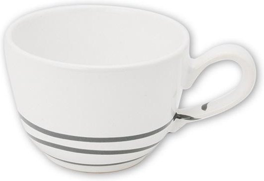 Gmundner Keramik Pur Geflammt Grau Kaffee-Obertasse glatt 0,19 L / h: 6,6 cm