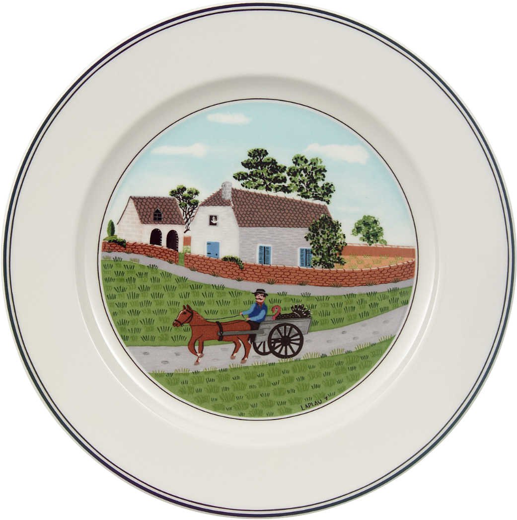 Villeroy & Boch Design Naif Frühstücksteller Bauer 21 cm