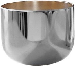 Robbe & Berking Alta 925 Sterling Silber Becher innen vergoldet d: 6,8 cm / h: 6,5 cm