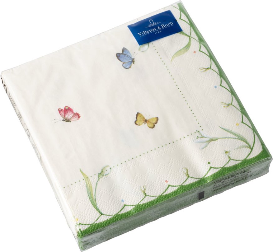 Villeroy & Boch Oster Accessoires Serviette Cocktail Colourful Spring 20 Stück 25x25 cm