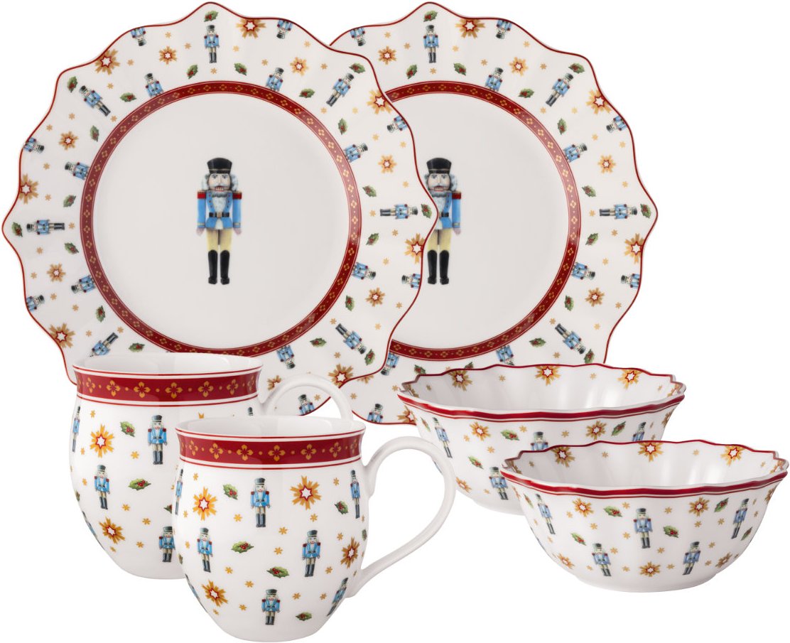 Villeroy & Boch Toy's Delight Frühstücks-Set Nussknacker 6-tlg.
