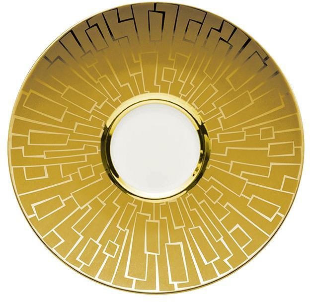 Rosenthal studio-line TAC Gropius - Skin Gold Tee-/Kombi-Untertasse 16 cm