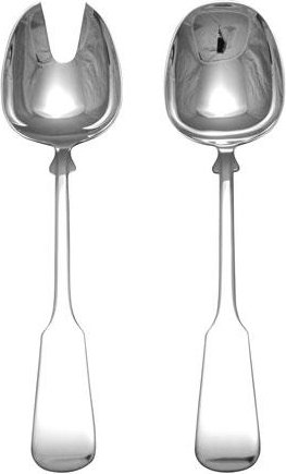 Robbe & Berking Spaten 150 g versilbert Salatbesteck klein
