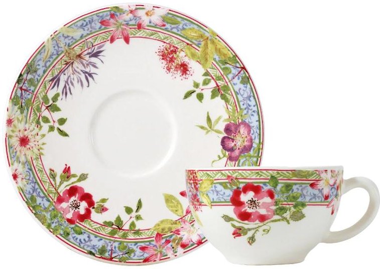 Gien 'Millefleurs' Kaffee-/Tee-Untertasse 15,2 cm