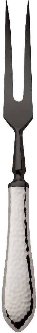 Robbe & Berking Martele - 150 g versilbert Tranchiergabel Frozen Black 250 mm