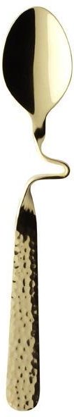 Villeroy & Boch Besteck New Wave Caffe Spoon Kaffeelöffel vergoldet 17,5 cm