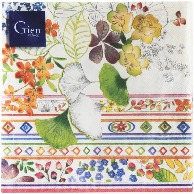 Gien 'Bagatelle' Servietten 33x33 cm 20 Stück