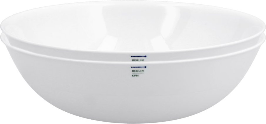 KPM LAB Weiß Schale Duo-Set 2-tlg. 26 cm