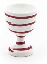 Gmundner Keramik Rotgeflammt Eierbecher glatt d: 4,9 cm / h: 7,5 cm