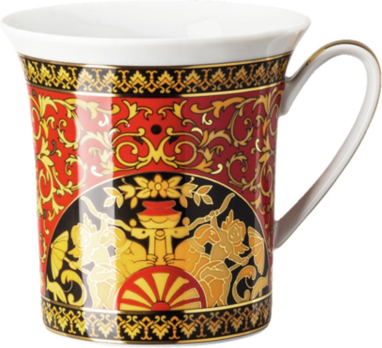 Rosenthal Versace Ikarus Medusa Becher mit Henkel 0,35 L