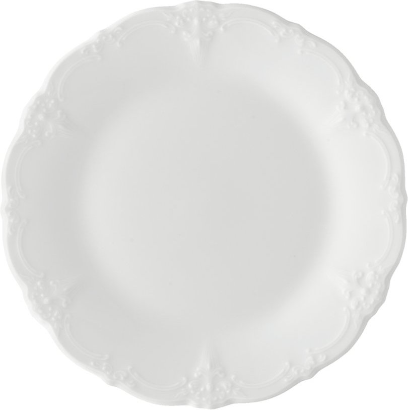 Hutschenreuther Baronesse Weiß Brotteller 17 cm