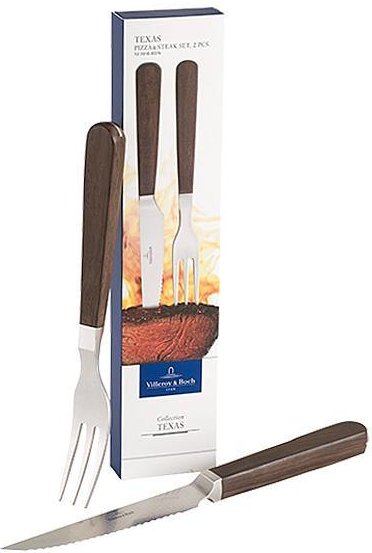 Villeroy & Boch Besteck Texas Pizzabesteck / Steakbesteck Set 2-tlg.
