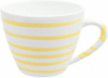 Thumbnail - Gmundner Keramik Gelbgeflammt Kaffee-Obertasse Gourmet 0,2 L / h: 7,5 cm