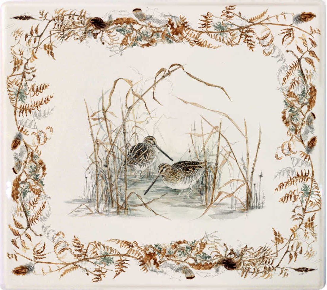 Gien 'Sologne' Platte rechteckig 29,5 x 26,5 cm