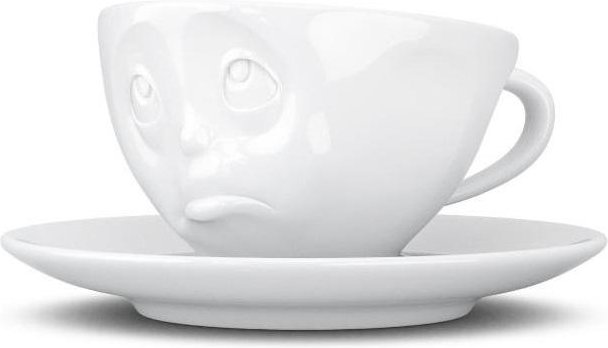 TV Tassen Kaffeetasse weiß och bitte 0,20 L