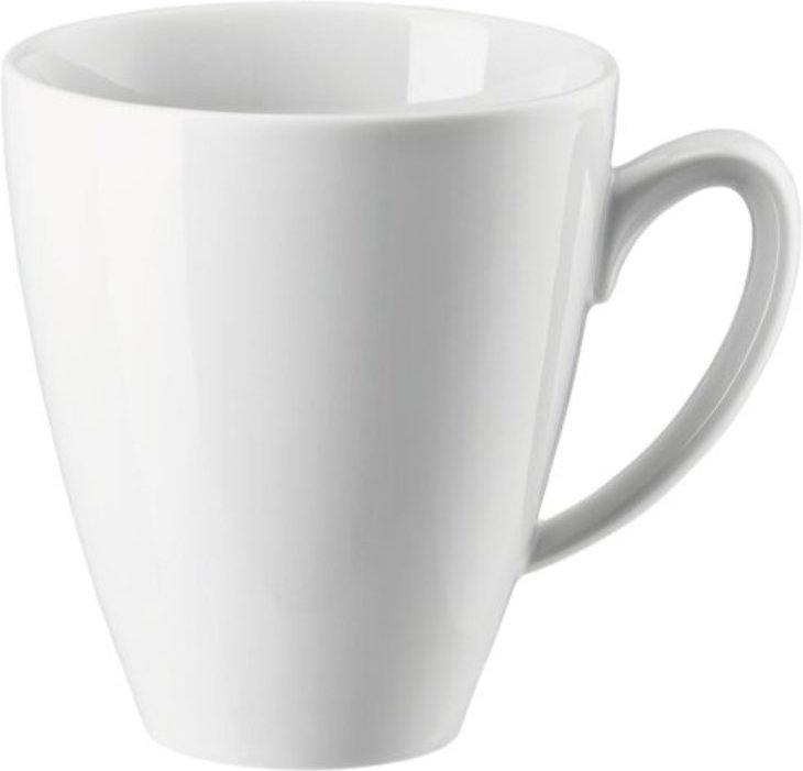 Rosenthal Mesh Weiß Becher mit Henkel 0,35 L