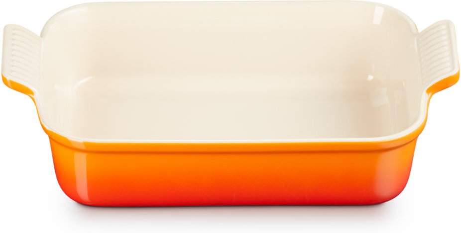 Le Creuset Poterie Auflaufformen Rechteckige Auflaufform Tradition Ofenrot 26 cm