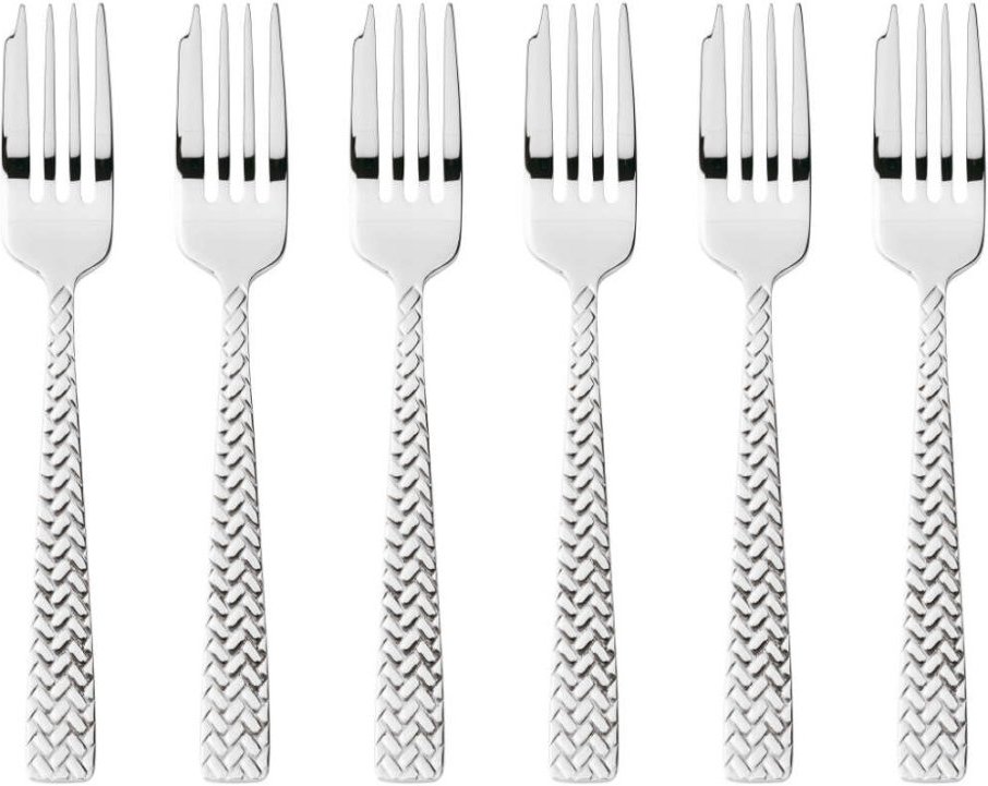 Sambonet Cortina Edelstahl 18/10 Kuchengabel Set 6-tlg.