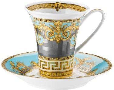 Rosenthal Versace Prestige Gala Le Bleu Kaffeetasse 0,18 L 2-tlg.