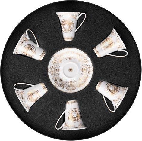 Rosenthal Versace Medusa Gala Set 6 Espresso-/Mokkatassen 0,09 L