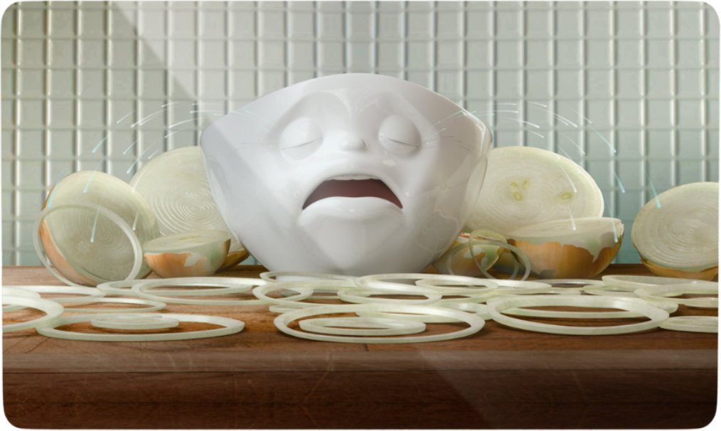 TV Tassen Frühstücksbrettchen Flenn net 23x14 cm