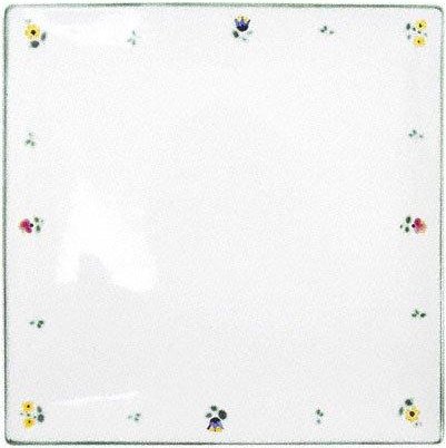 Gmundner Keramik Streublumen Platzteller eckig 31 cm