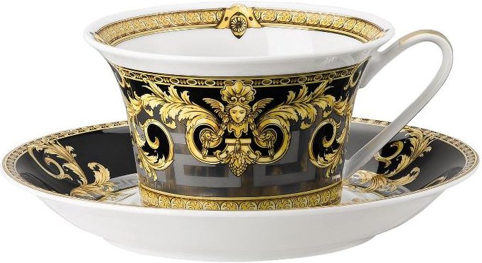 Rosenthal Versace Prestige Gala Teetasse 0,22 L 2-tlg.
