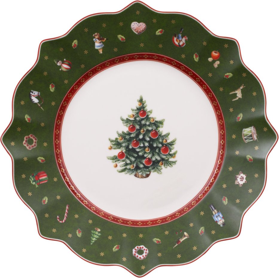 Villeroy & Boch Toy's Delight Frühstücksteller Grün 24 cm