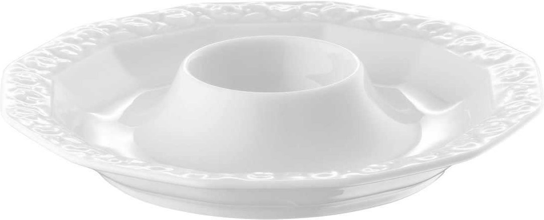 Rosenthal Maria Weiß Eierbecher mit Ablage