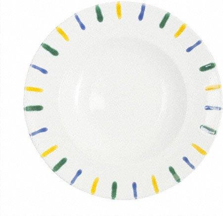 Gmundner Keramik Buntgeflammt Gourmetteller rund 29 cm