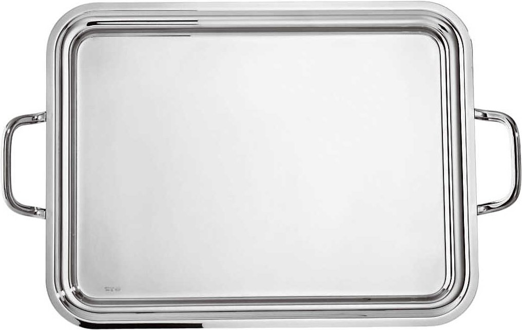 Sambonet Elite - Edelstahl 18/10 Tablett mit Griffen 40x26 cm
