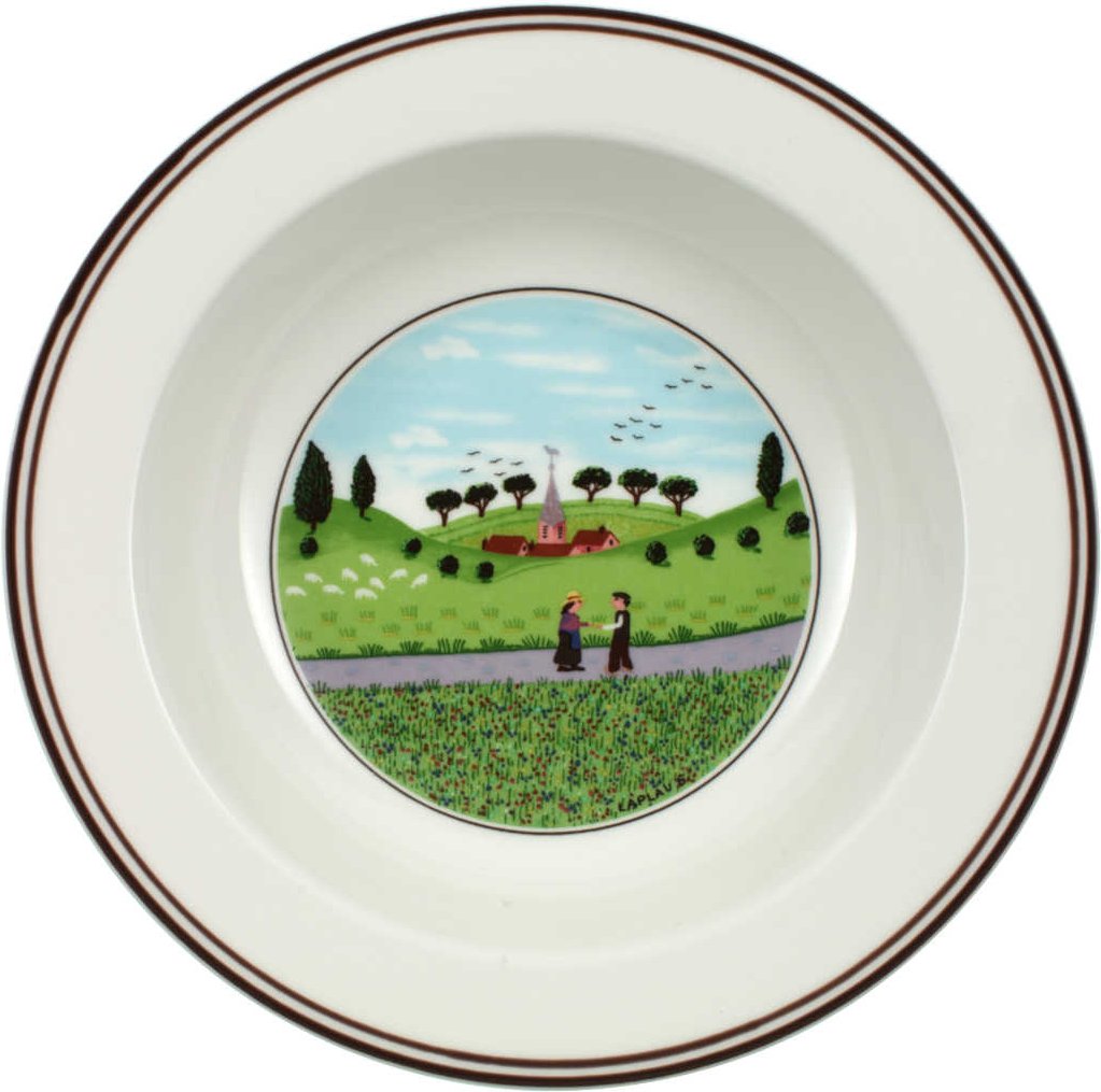 Villeroy & Boch Design Naif Salatschale Begegnung 20 cm