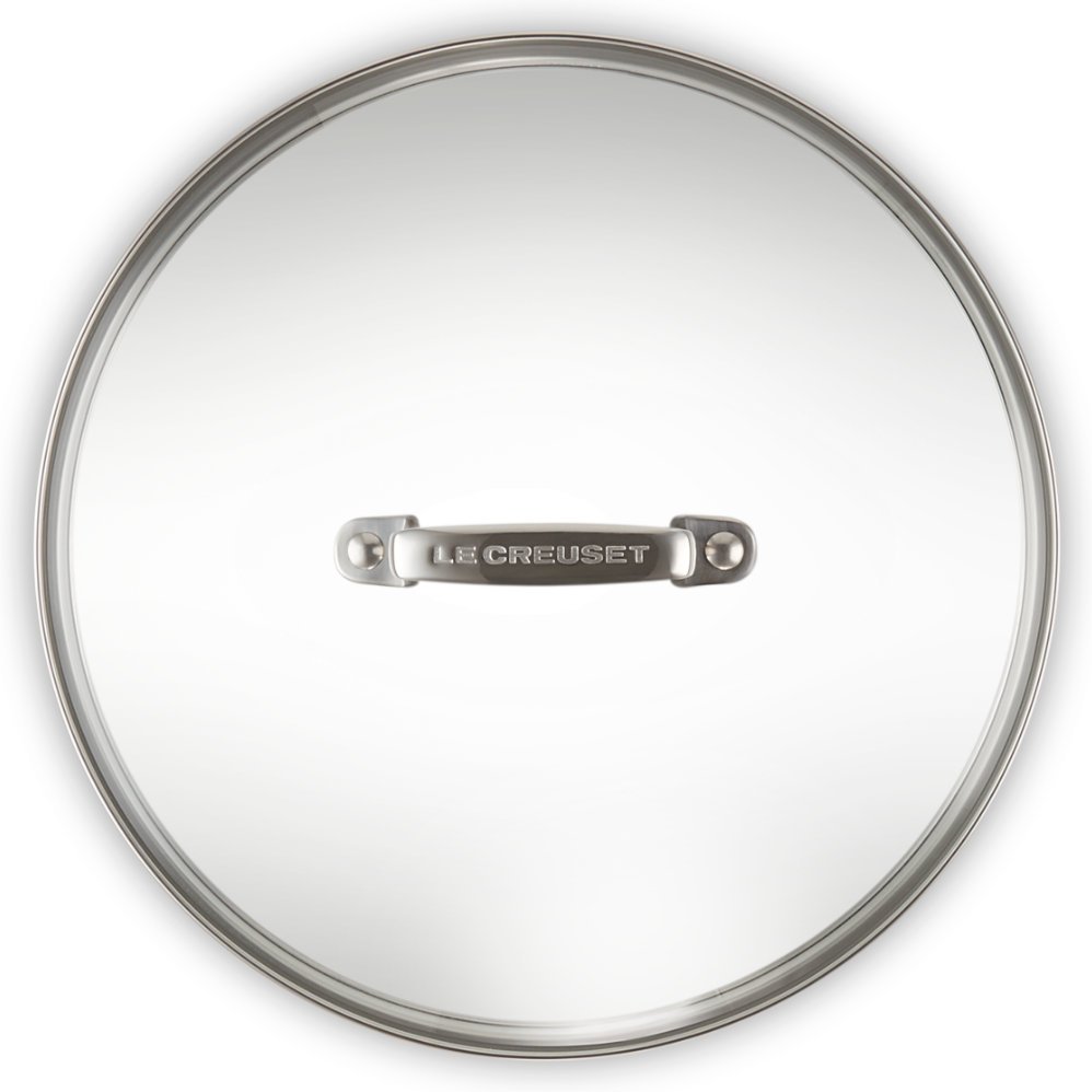 Le Creuset Zubehör Aluminium-Antihaft-Pfannen Glasdeckel für Aluminium-Antihaft Pfanne 24 cm