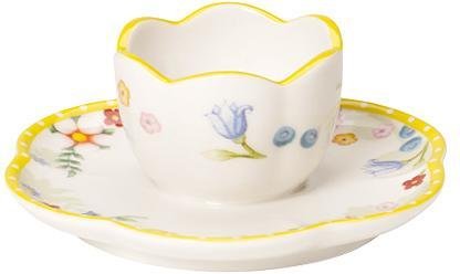 Villeroy & Boch Spring Awakening Eierbecher mit Unterteller 10x4 cm