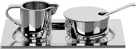 Robbe & Berking Alta 925 Sterling Silber Zuckerdose mit Deckel d: 8,1 cm / h: 4,2 cm