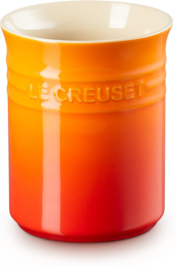 Le Creuset Poterie Aufbewahren Topf für Kochkellen Ofenrot 15 cm
