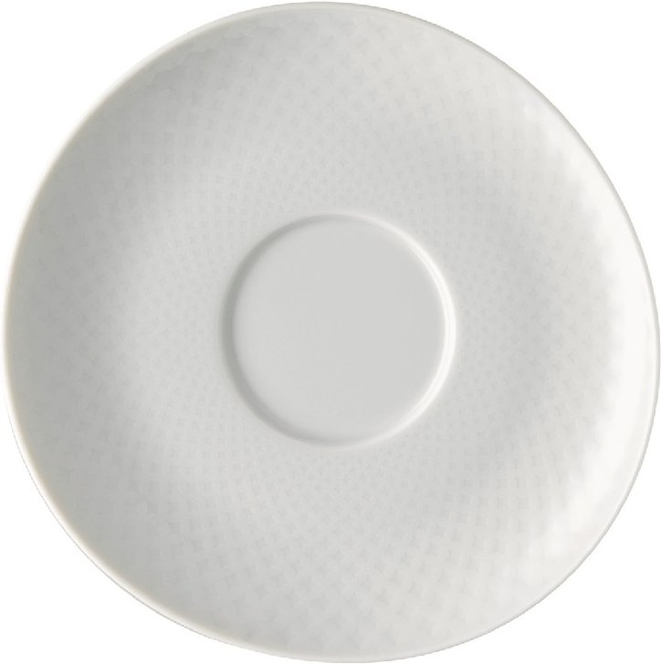Rosenthal Junto Weiß - Porzellan Cafe au Lait Untertasse 18 cm