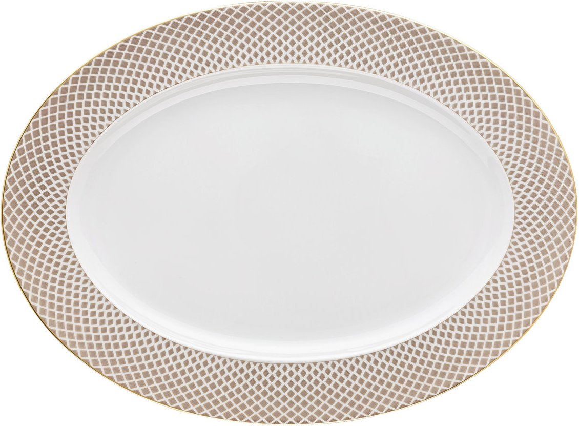 Rosenthal Francis Carreau Beige Platte 40 cm