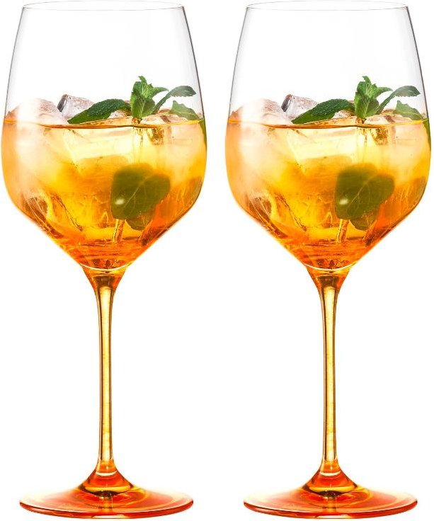 Eisch Secco Flavoured Spritz Orange Gläser im Geschenkkarton Set 2-tlg. 0,64 L