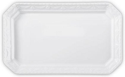 KPM Kurland Weiß Zuckerplateau 25 x 15 cm