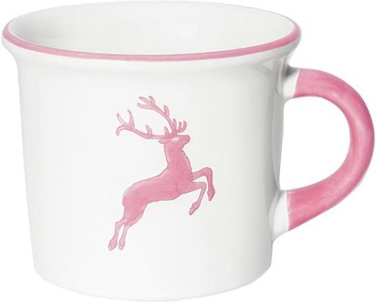 Gmundner Keramik Rosa Hirsch Kaffee Häferl glatt 0,24 L