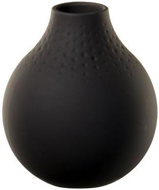 Villeroy & Boch Manufacture Collier Noir Vase Perle klein 12 cm