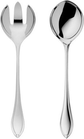 Robbe & Berking Navette 925 Sterling Silber Salatbesteck groß