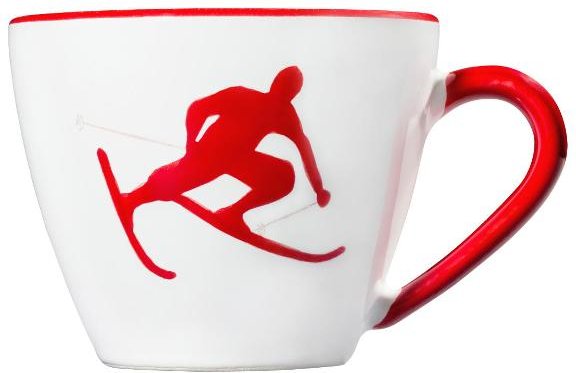 Gmundner Keramik Toni Rubinrot Kaffee-Obertasse Gourmet 0,2 L