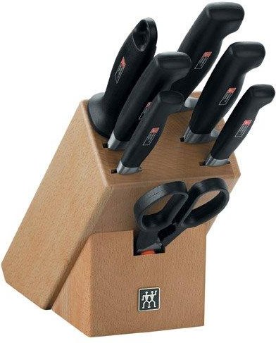 Zwilling Vier Sterne Messerblock inklusive Messer 8tlg.