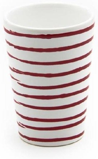 Gmundner Keramik Rotgeflammt Trinkbecher 0,28 L / h: 11 cm